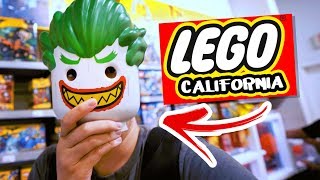 SOU O CORINGA DE LEGO | Visitando uma LEGO Store em Los Angeles Parte 02 Hagazo