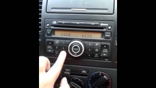 Ввод кода магнитолы nissan tiida www.nissancode.ru