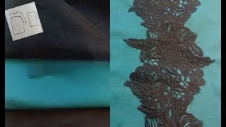 Буду шить платье. Часть 1: эскиз, материалы, выкройка.