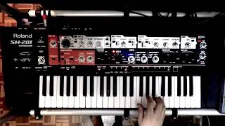 ROLAND SH201 - Sound Design Tutorial- Duran Duran - Save A Prayer