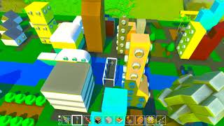 САМЫЙ БОЛЬШОЙ МИНИ ГОРОД В МИРЕ - ОБЗОР ПОСТРОЕК В SCRAP MECHANIC ( СКРАП МЕХАНИК )