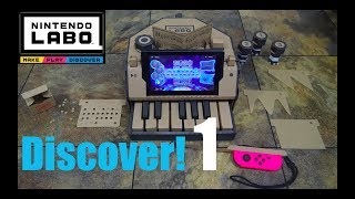 Nintendo Labo - Discover the Piano! (Part 1)
