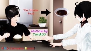 MMD Meme The Dinner Feud motion dl