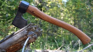 Дамасская сталь . Ковка пакета и топора . 1 серия