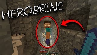 Herobrine visited my Minecraft World... AND I ATTACKED HIM! (Minecraft Herobrine Sighting 2018)