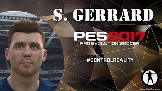 PES 2017 Face Build Steven Gerrard (LA Galaxy)