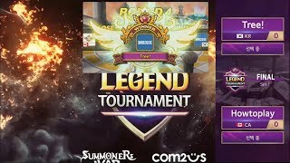 Summoners war : LEGEND TOURNAMENT FINAL SS9 , Tree! & Howtoplay [Bo5]