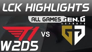 T1 vs GEN ALL GAMES Highlights LCK Spring 2020 T1 vs GEN LCK Highlights 2020 by Onivia