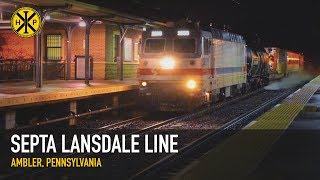 After Hours on SEPTA: AEM-7 and ALP44 on the Gel Train