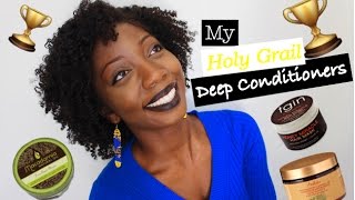My Top 5 Holy Grail Deep Conditioners (for natural hair)