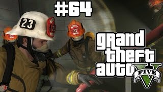 Zagrajmy w GTA V - "WYSADZAMY BIURO FIB! STRAŻACY DO AKCJI!" # 64
