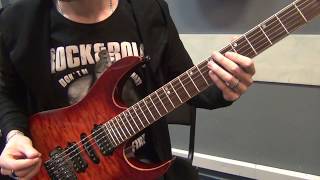 Играем вместе! Guitar Licks in Am-G В боксе минорной пентатоники