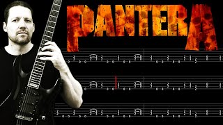 I'm Broken PANTERA : Guitar Tab + Lesson