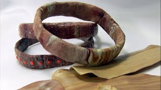 Оригинальный браслет из холодного фарфора  своими руками! Мастер-класс от школы мастеров!