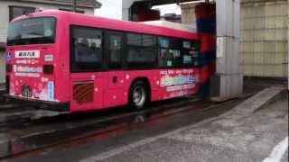 【HD】東武バスフェスティバル洗車体験