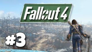 Fallout 4 Let's Play Ep. 3 - Mosquitoes - Gameplay Walkthrough