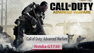 Call of Duty: Advanced Warfare on Intel Core 2 Quad Q8400 & Nvidia GT730