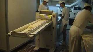 macchina per produzione pane ciabatta