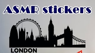 ASMR stickers, whisper/ АСМР наклейки, связанные с Англией