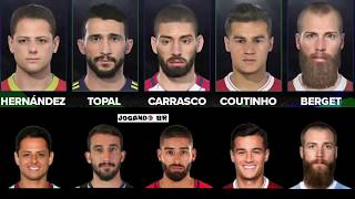 PES 2018 - Data Pack 2  Faces! Feat Chicharito,Coutinho,Carrasco,Topal