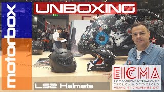 LS2 Helmets: i nuovi caschi Vortex FF313 e Subverter MX470  | Unboxing EICMA 2017