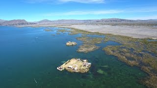 Crazy Floating Islands on Lake Titicaca  |  Peru Travel Vlog