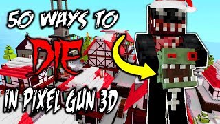 50 Ways to Die In Pixel Gun 3D - Christmas Edition (Part 1)
