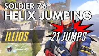 Soldier 76 Helix Rocket Jumps on Illios | Overwatch Tutorial Series
