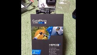 GoPro HERO3+ Black Edition アドベンチャー　開封動画