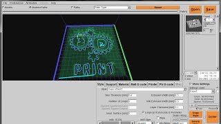 KISSlicer настройка параметров слайсера для печати на 3d  принтере Часть 1