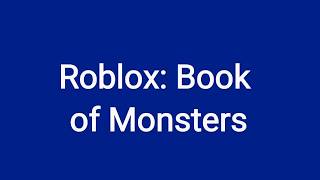 Roblox: Book of Monsters