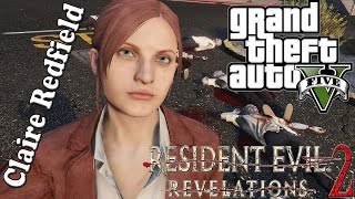 GTA 5 моды - Claire Redfield - Resident Evil: Revelation 2