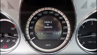 Как снять щиток приборов Mercedes-Benz How to remove the instrument panel