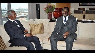 Raila Odinga mourns Koffi Annan in a special way | KTN News Desk