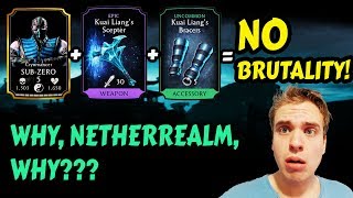 MK Mobile. Sub-Zero Brutality is a SCAM??? I'm SO DISAPPOINTED!