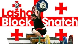 Lasha Talakhadze & Irakli Turmanidze Block Snatch + Squat Session