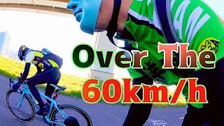 カーボンロードバイク60km/hの壁を越えろ?Bianchi Oltre XR3 Disc vs Bianchi Infinito CV??COUNTERVAIL?最高速スプリントアタック?