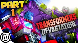 Transformers Devastation Gameplay Part 1 - Live Stream PS4 1080p