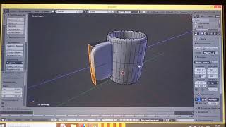 Урок по Blender 3d часть 1 моделирование кружки