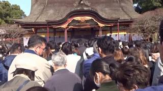 ２０１７初詣　太宰府天満宮　参拝客の多さ！