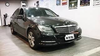 車聚點 BENZ C200 安卓導航 盲點偵測