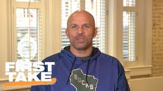 Jason Kidd talks Giannis Antetokounmpo talent and Eric Bledsoe trade | First Take | ESPN
