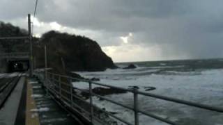 ◆高校教師 ～青海川駅～ ２００９年１月撮影