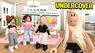 Her Friends Tried To BREAK Us Up.. I Caught Them UNDERCOVER! (Roblox Bloxburg)