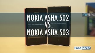 Nokia Asha 502 vs Asha 503 Hands On