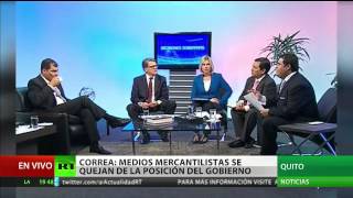 Entrevista con Rafael Correa, presidente de Ecuador