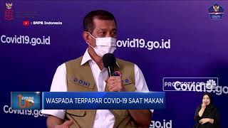 Waspada Terpapar Covid-19 Saat Makan