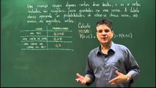 Probabilidade - Exercícios - Parte 04 - Aula 81