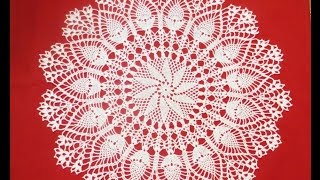 Ажурная салфетка крючком_2_Часть 3