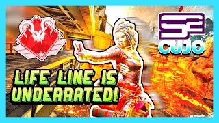 SoaR Cujo- Destroying Predator Lobbies with Lifeline & Nokokopuffs (Apex Legends)